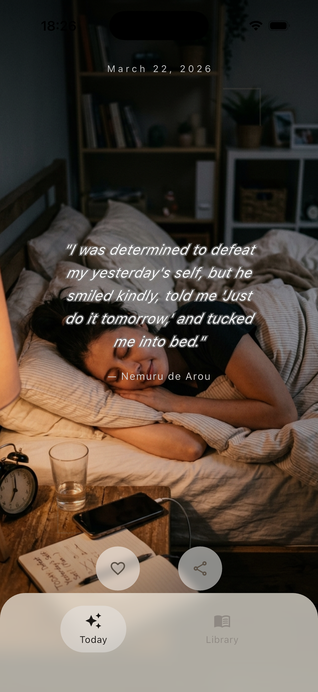Quote App Screenshot 1