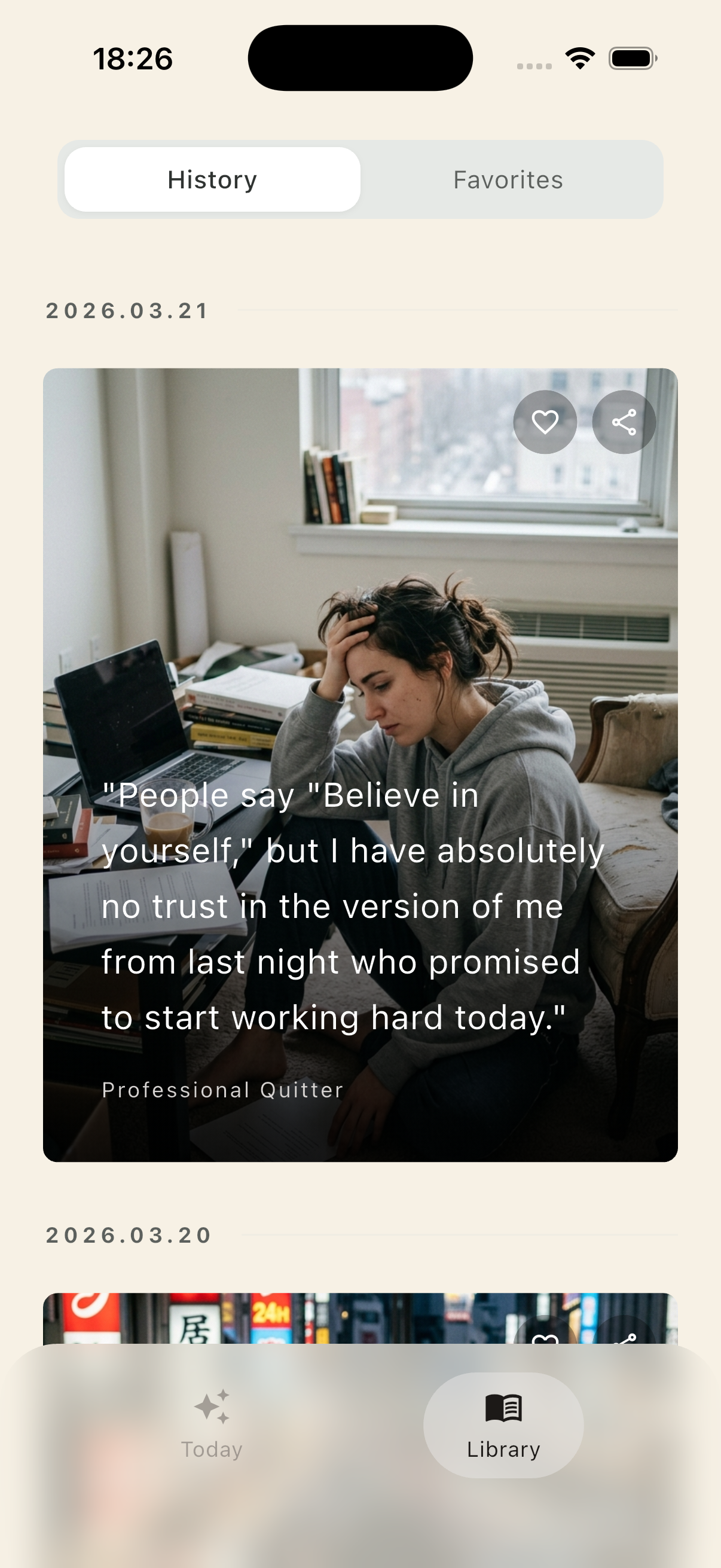 Quote App Screenshot 2